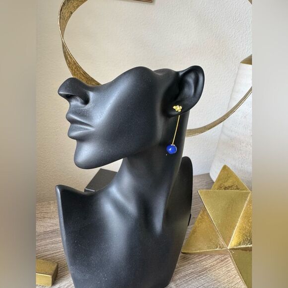 Blueberry drop Earrings A1247 - Picture 4 of 4